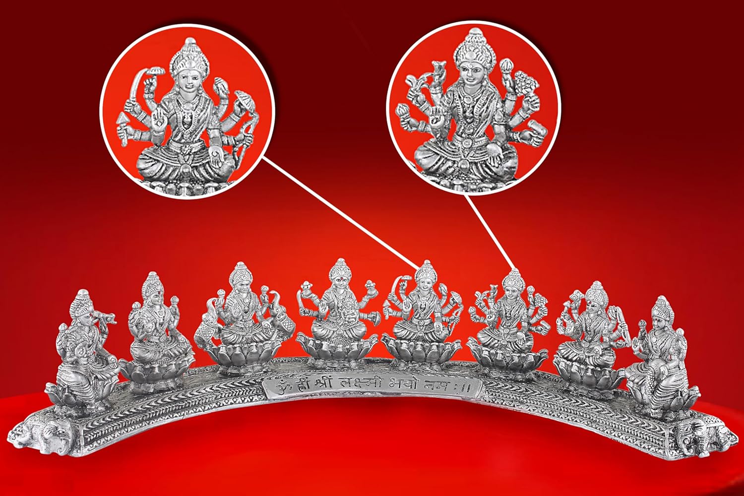 silver goddes laxmi