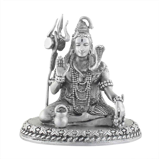 antique-silver-shiva-idol