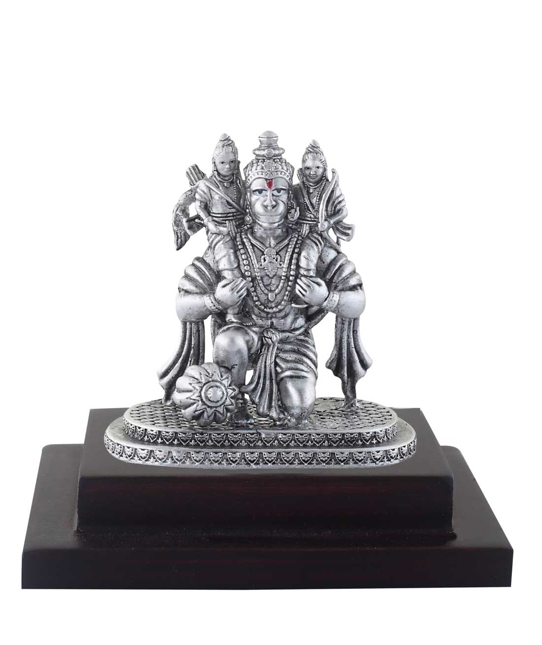 hanuman on wooden base
