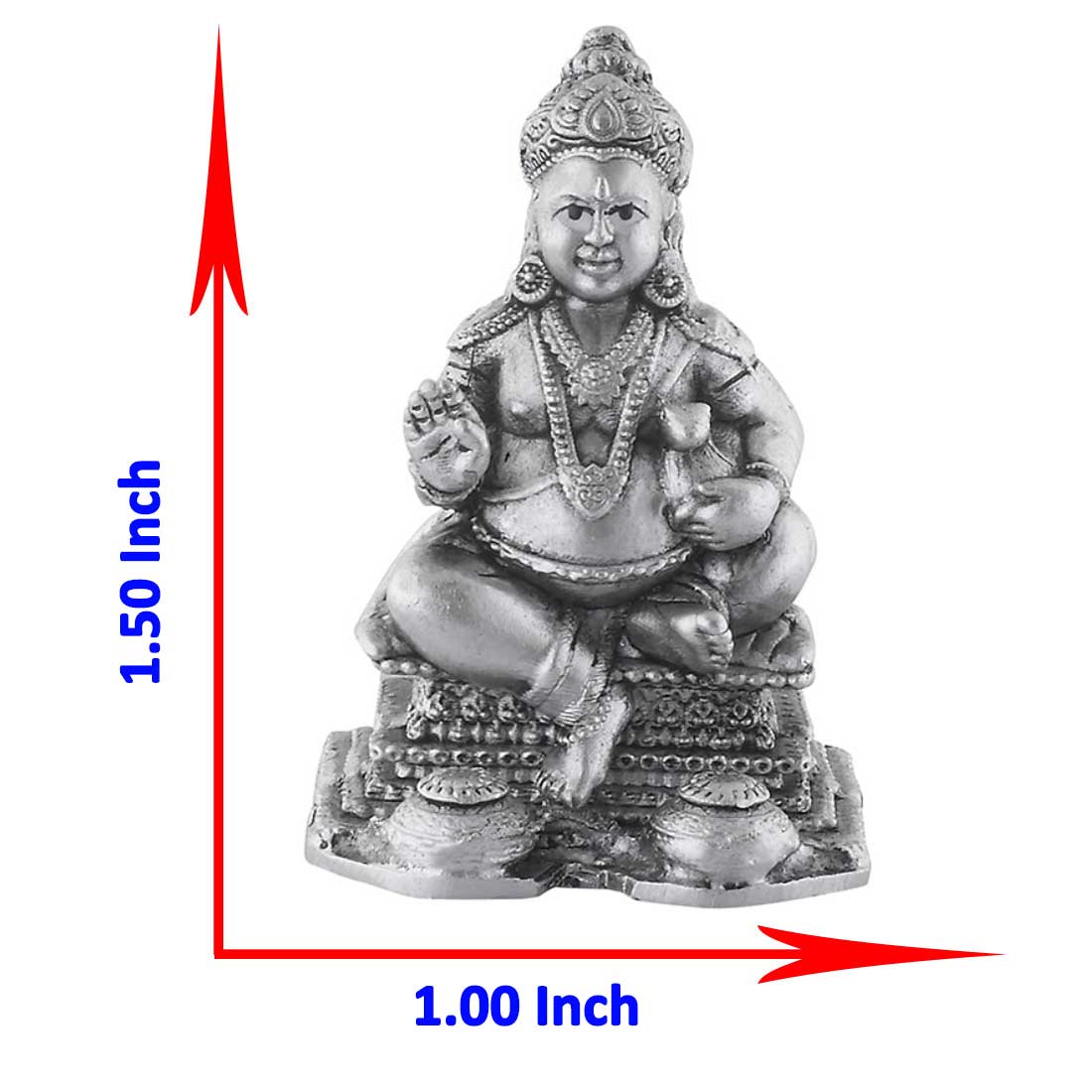 size of kuber idol