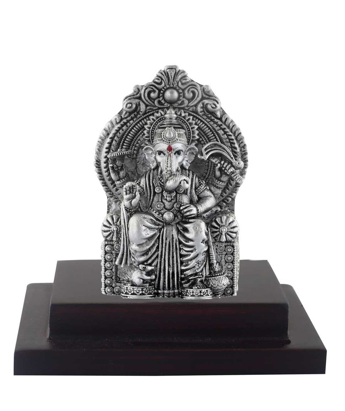 lalbaug-on-wooden-base