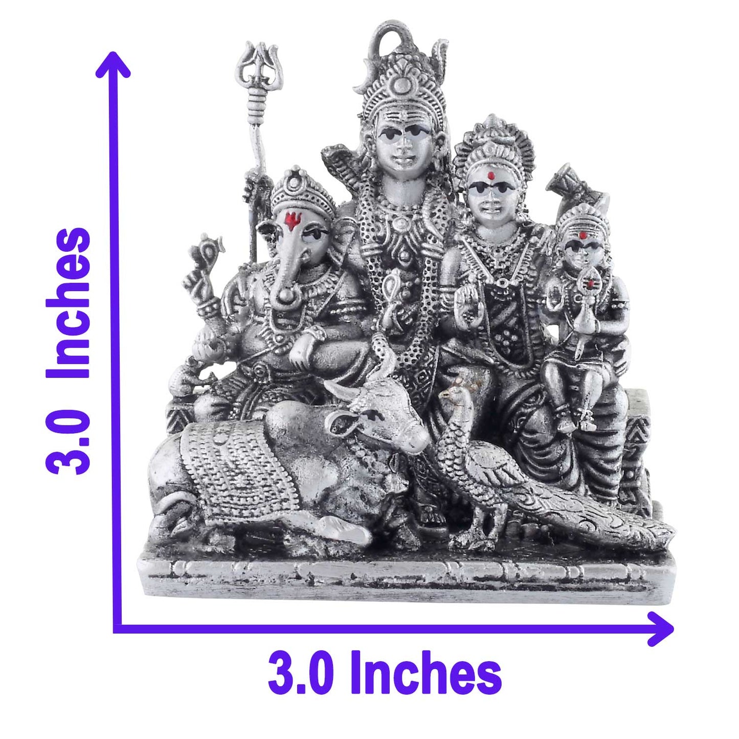 shiv_parivar_idol_size