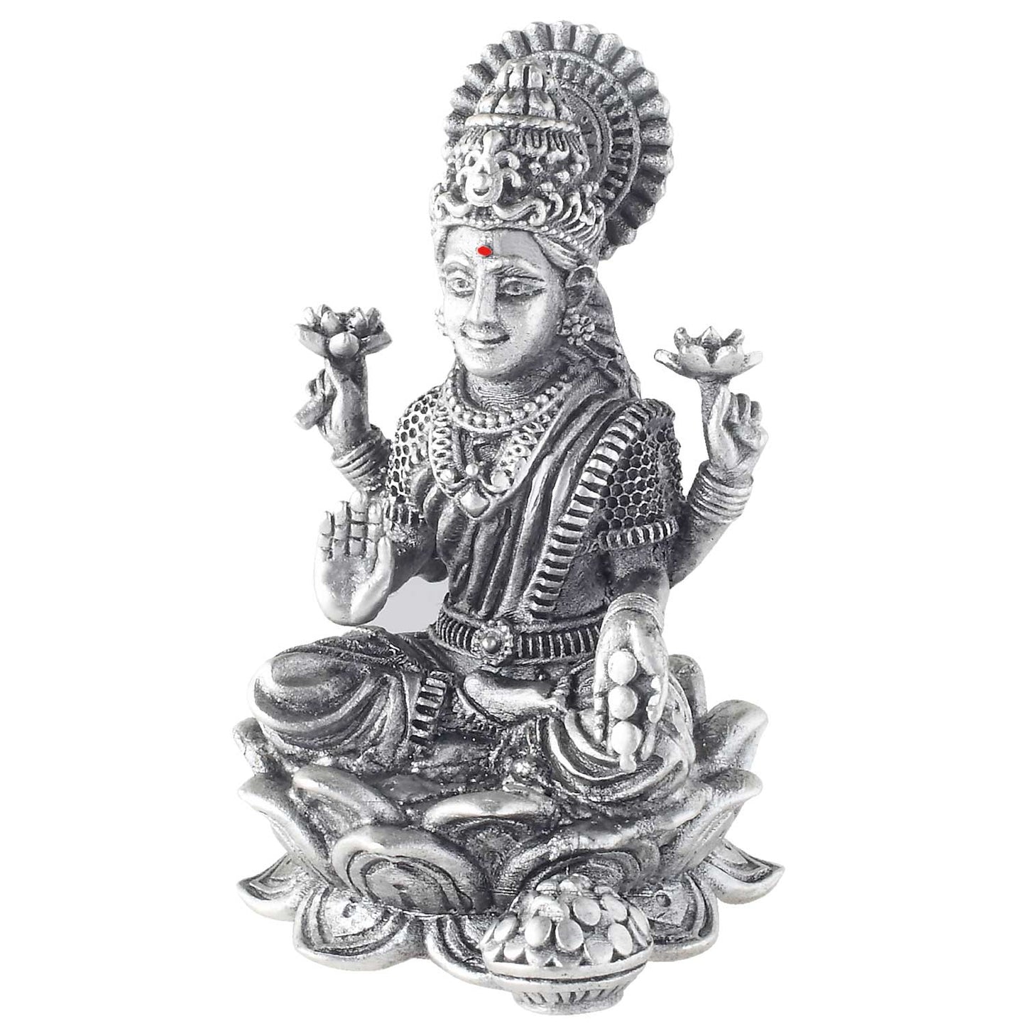 Silver Laxmi Murti for Home & Office.