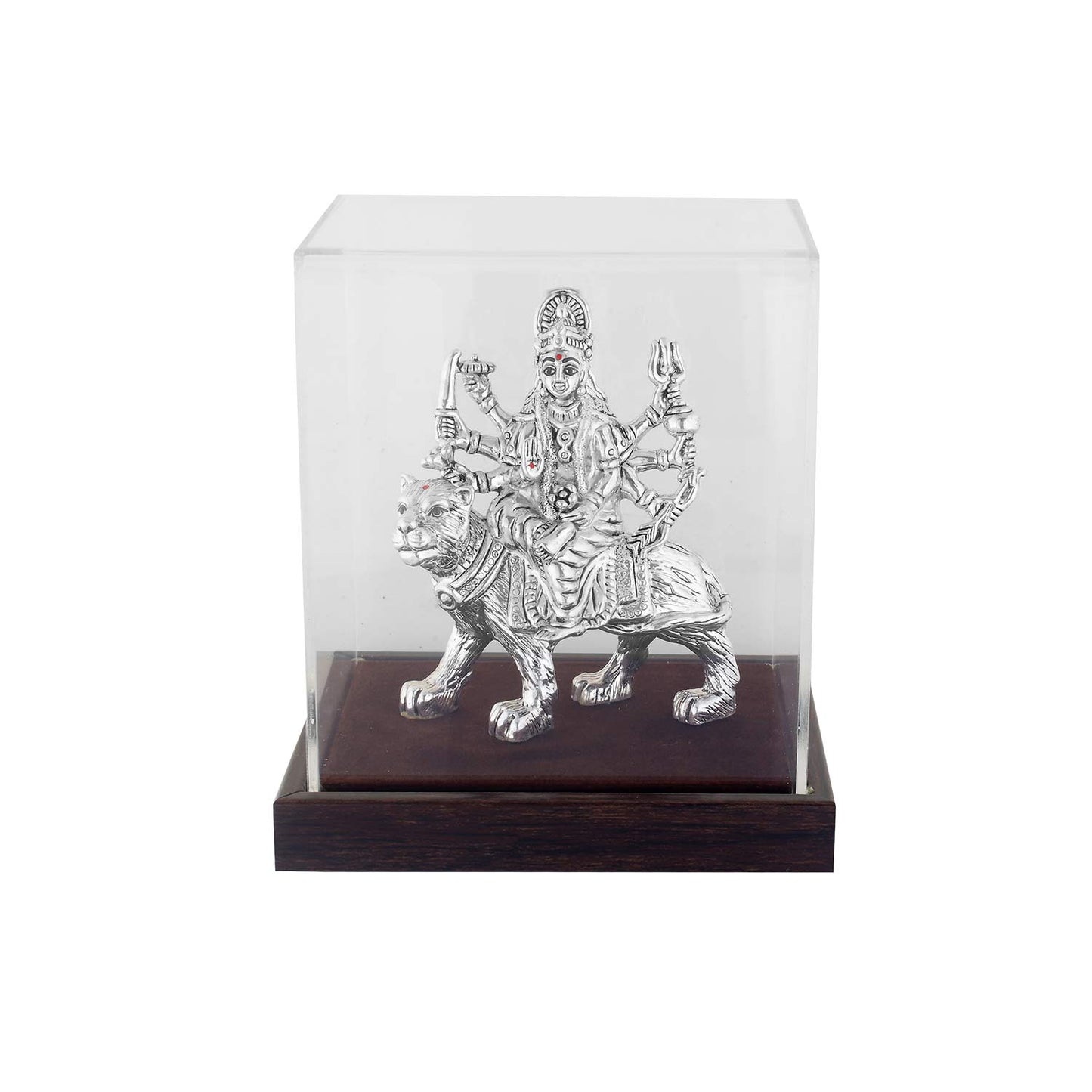 silver-durga-maa-idol