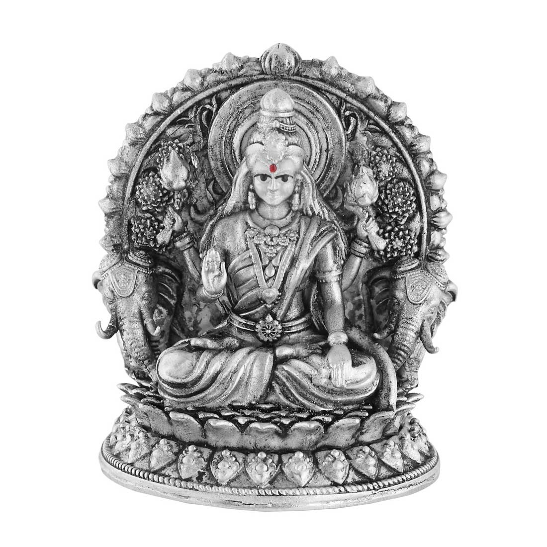 silver-gaja-lakshmi