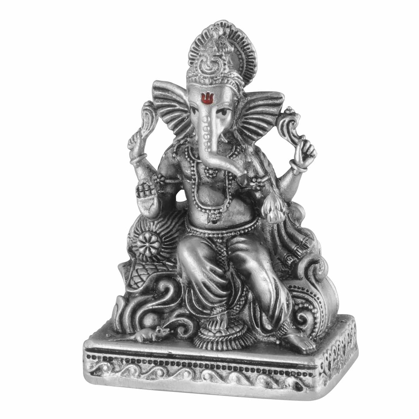 silver-ganesh-murti