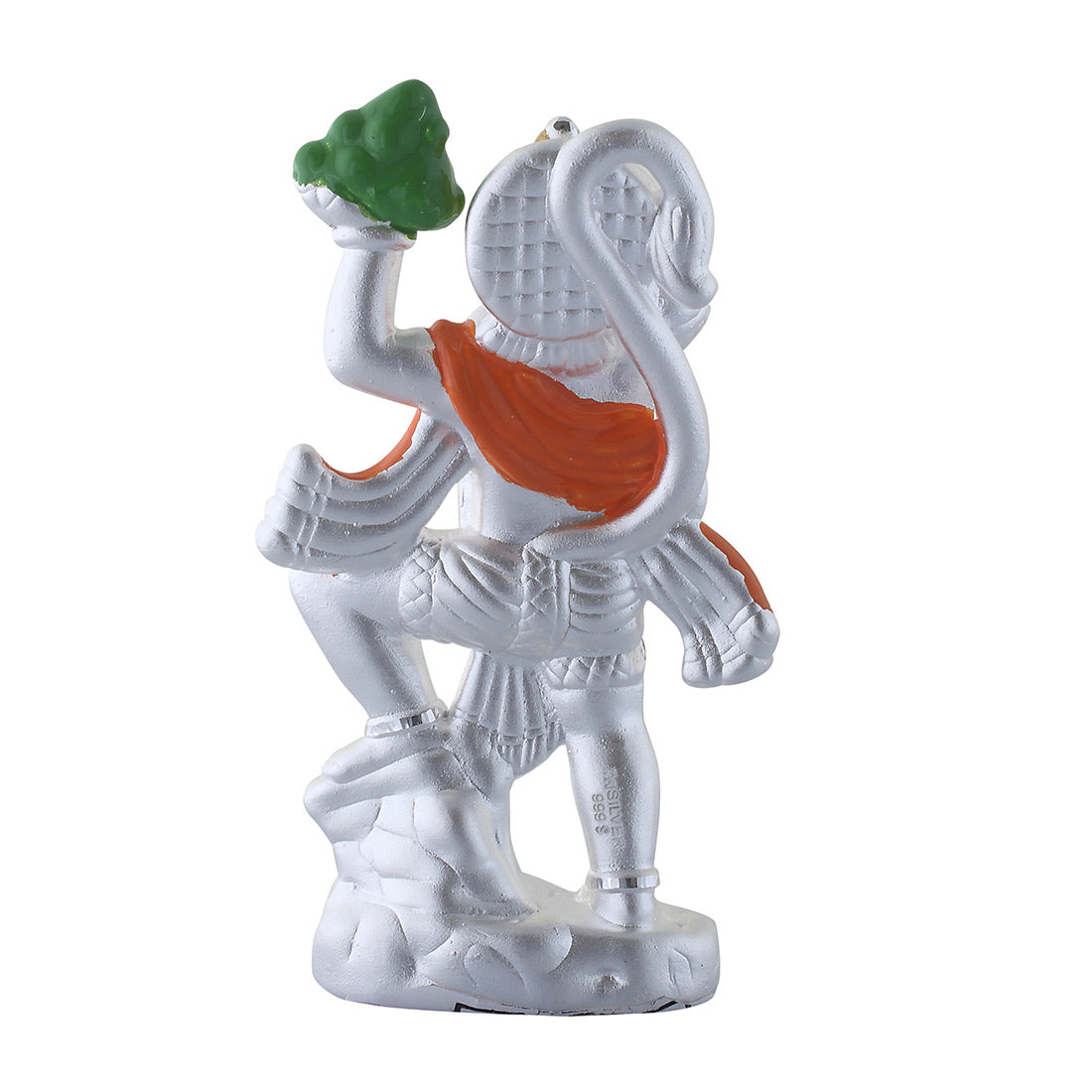 reverse image of hanuman idol