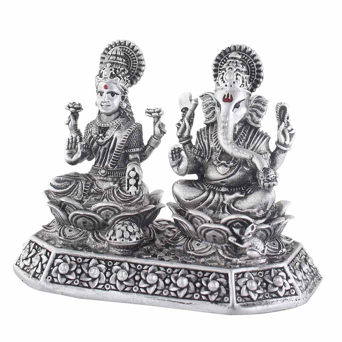 silver-laxmi-ganesh