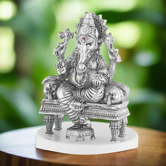 silver_ganesh_mukut_side_angle