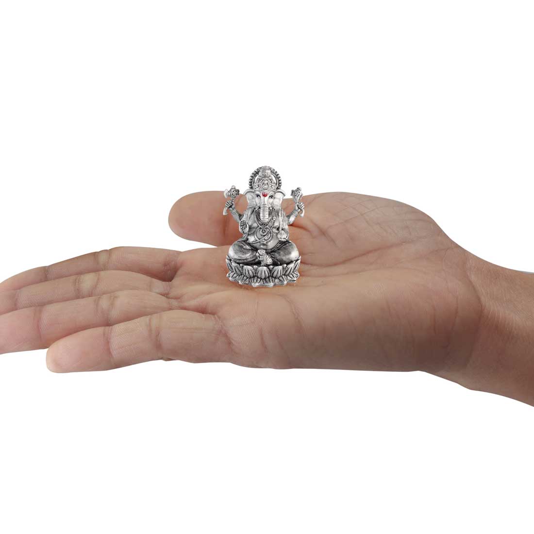 silver_ganesh_with_mouse_on_hand