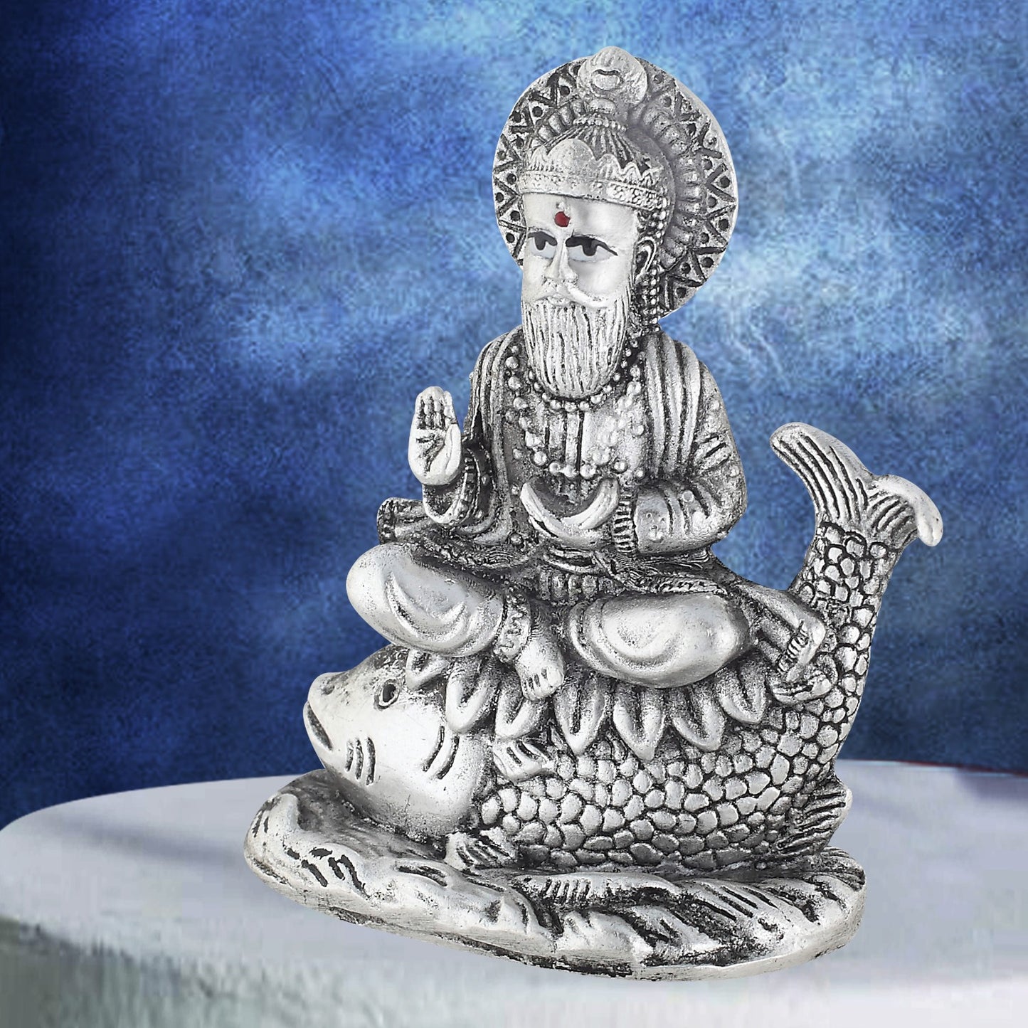 silver_jhulelal_idol
