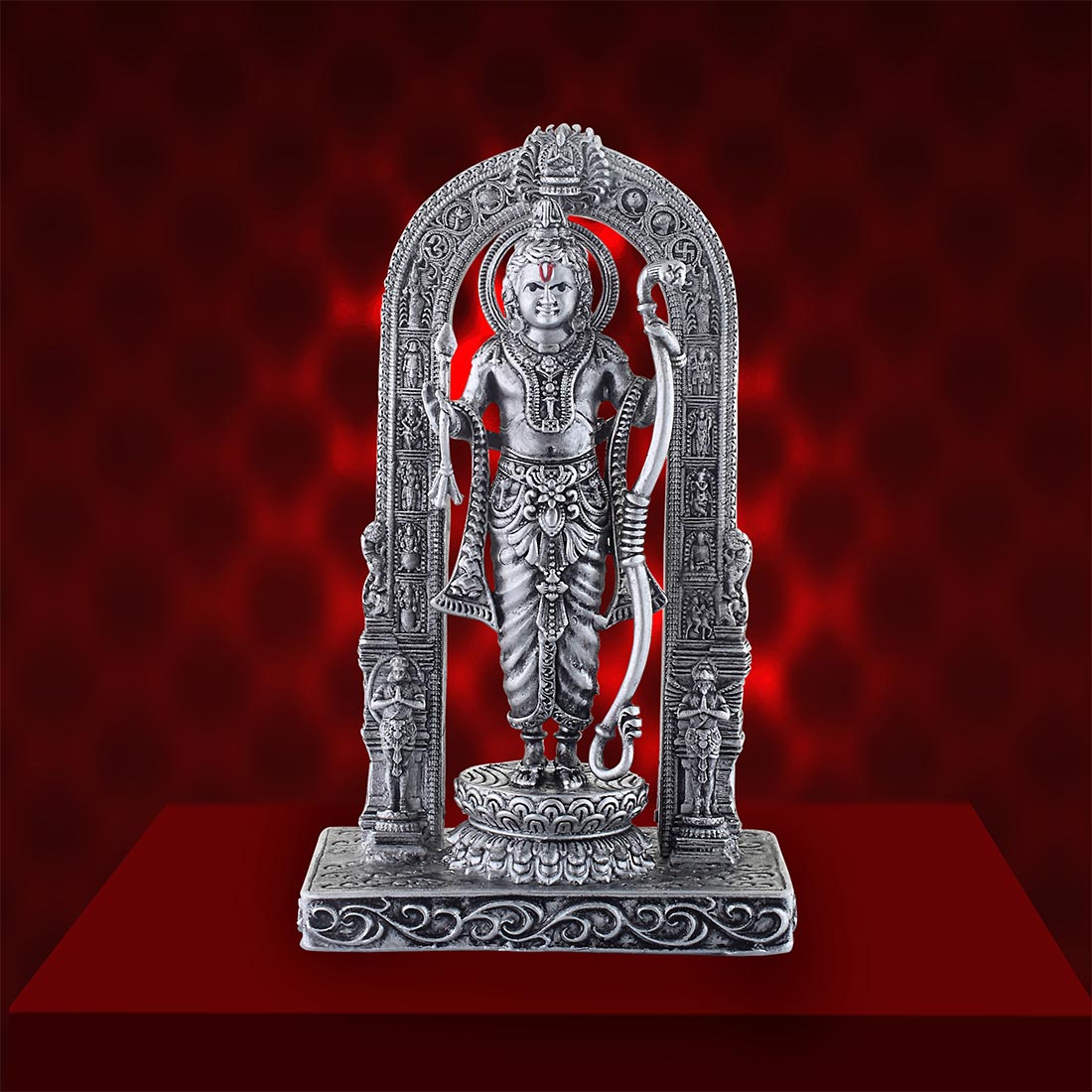 shree ram murti silver