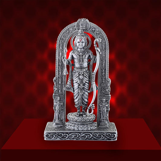 shree ram murti silver