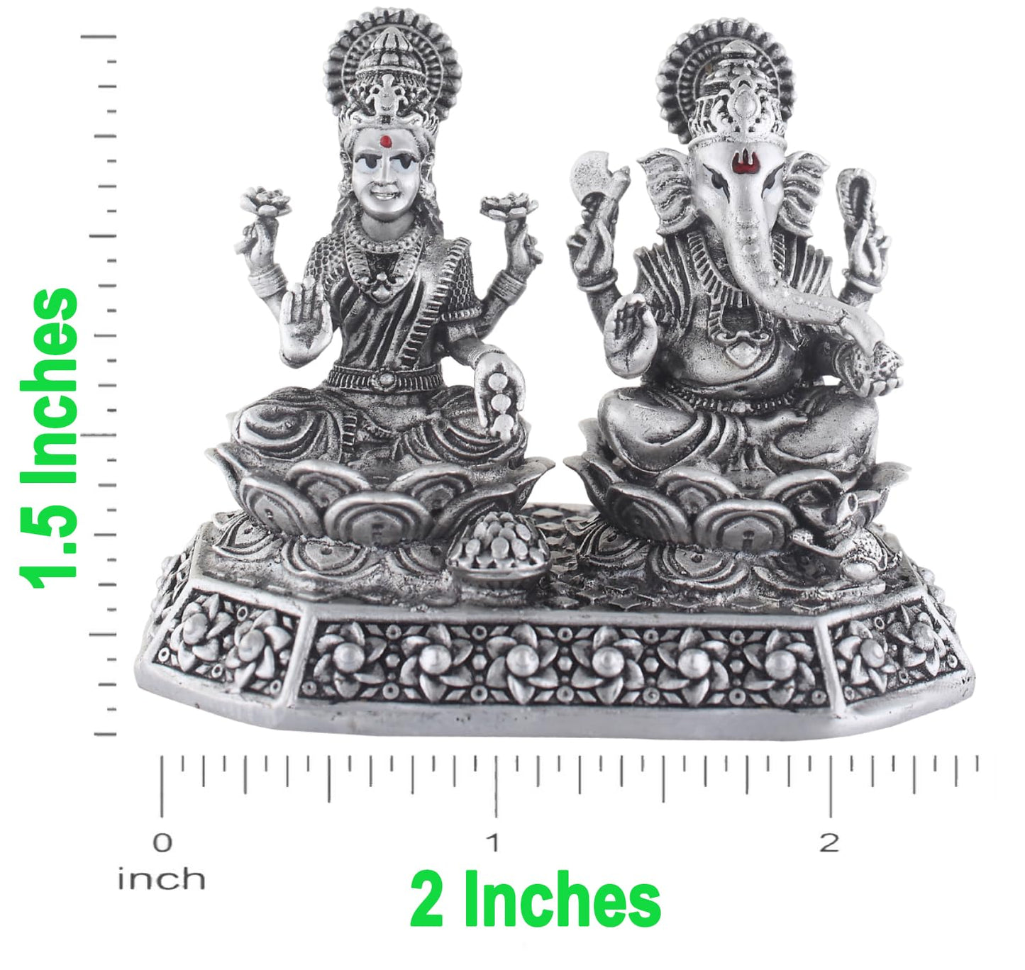 size_of_laxmi_ganesh_idol