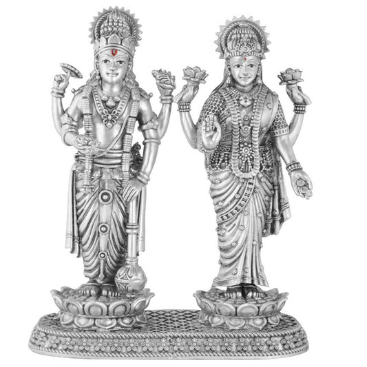vishnu-laxmi-silver-idol-925