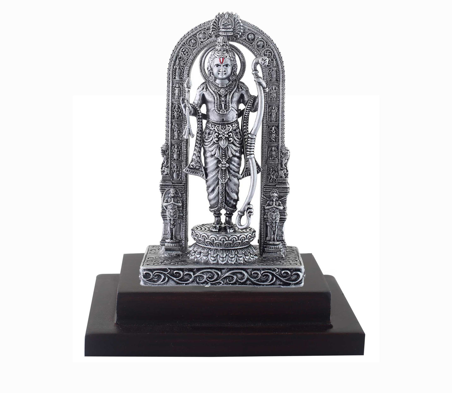 rama idol on wooden base