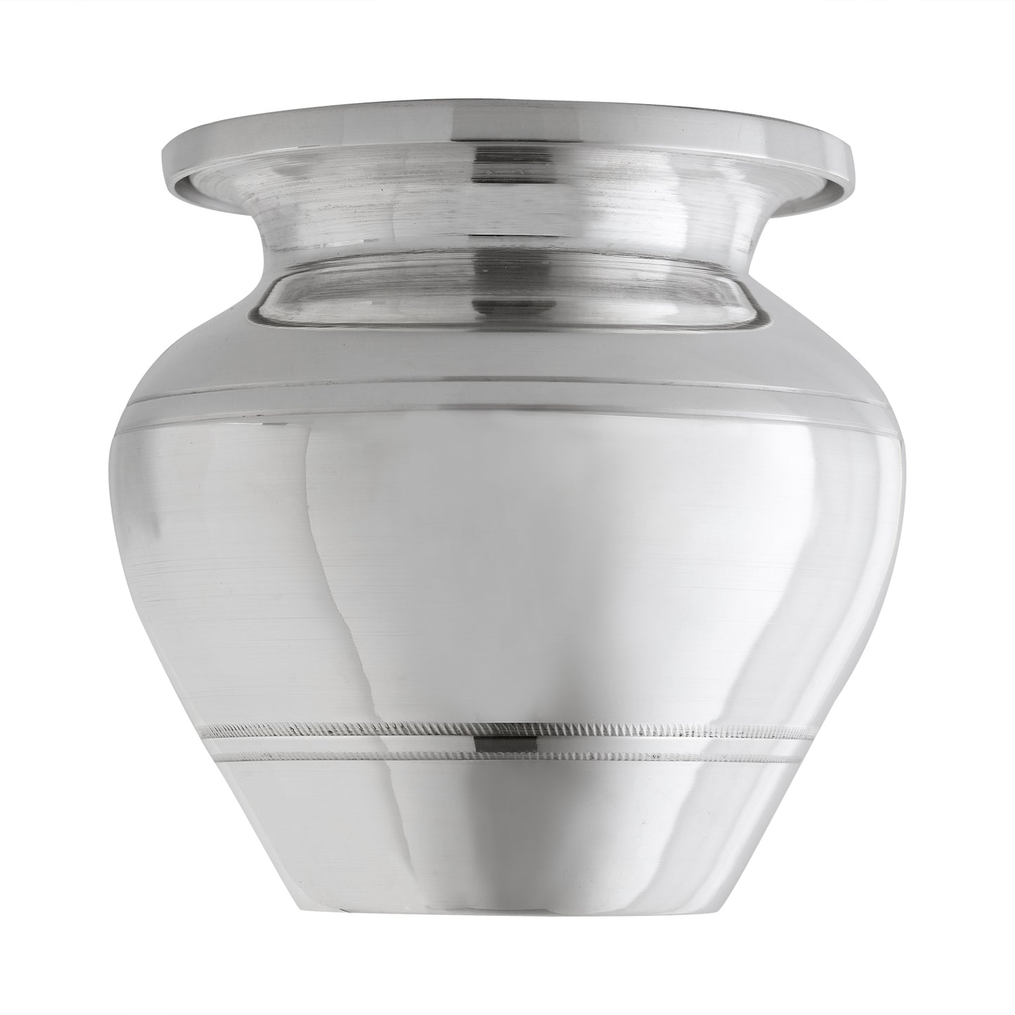 silver pot for puja