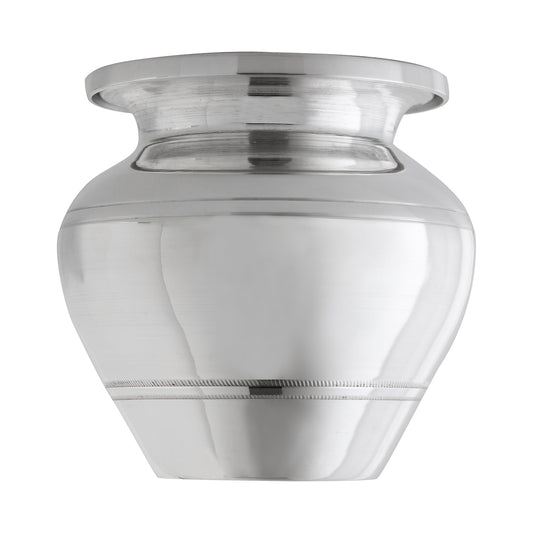 silver pot for puja
