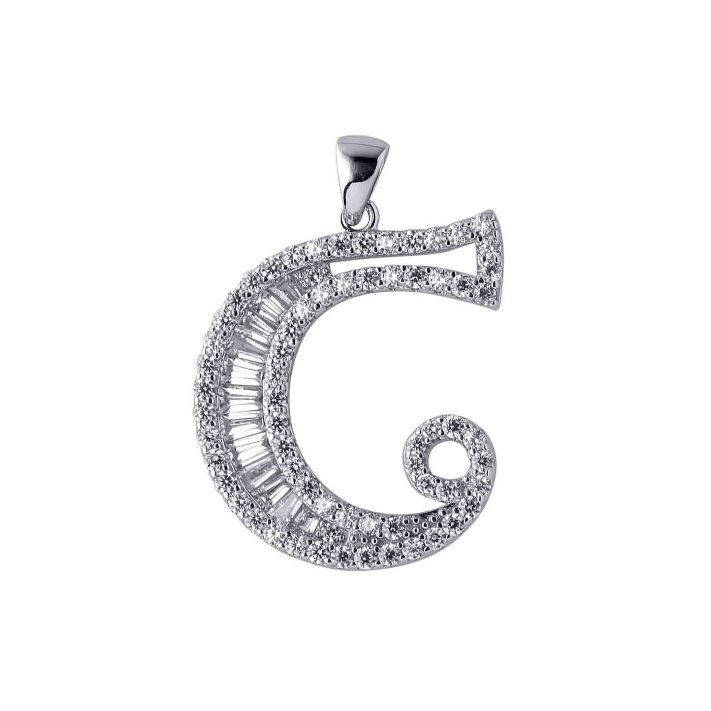 Alphabet Shape Pendant