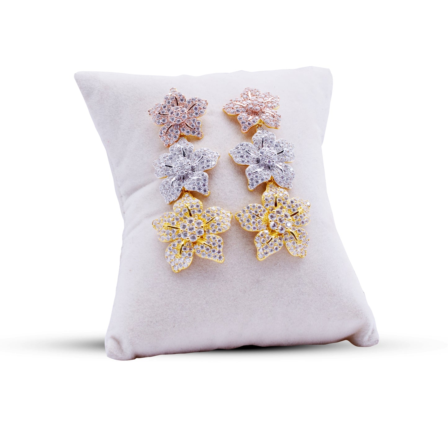CUBIC ZIRCONIA EARRING