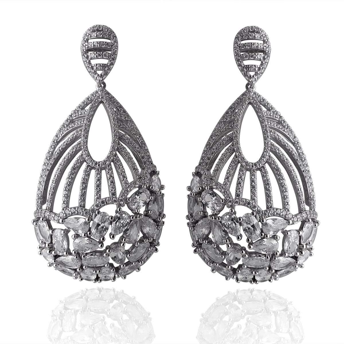 Swarovski Crystal Stones Earrings