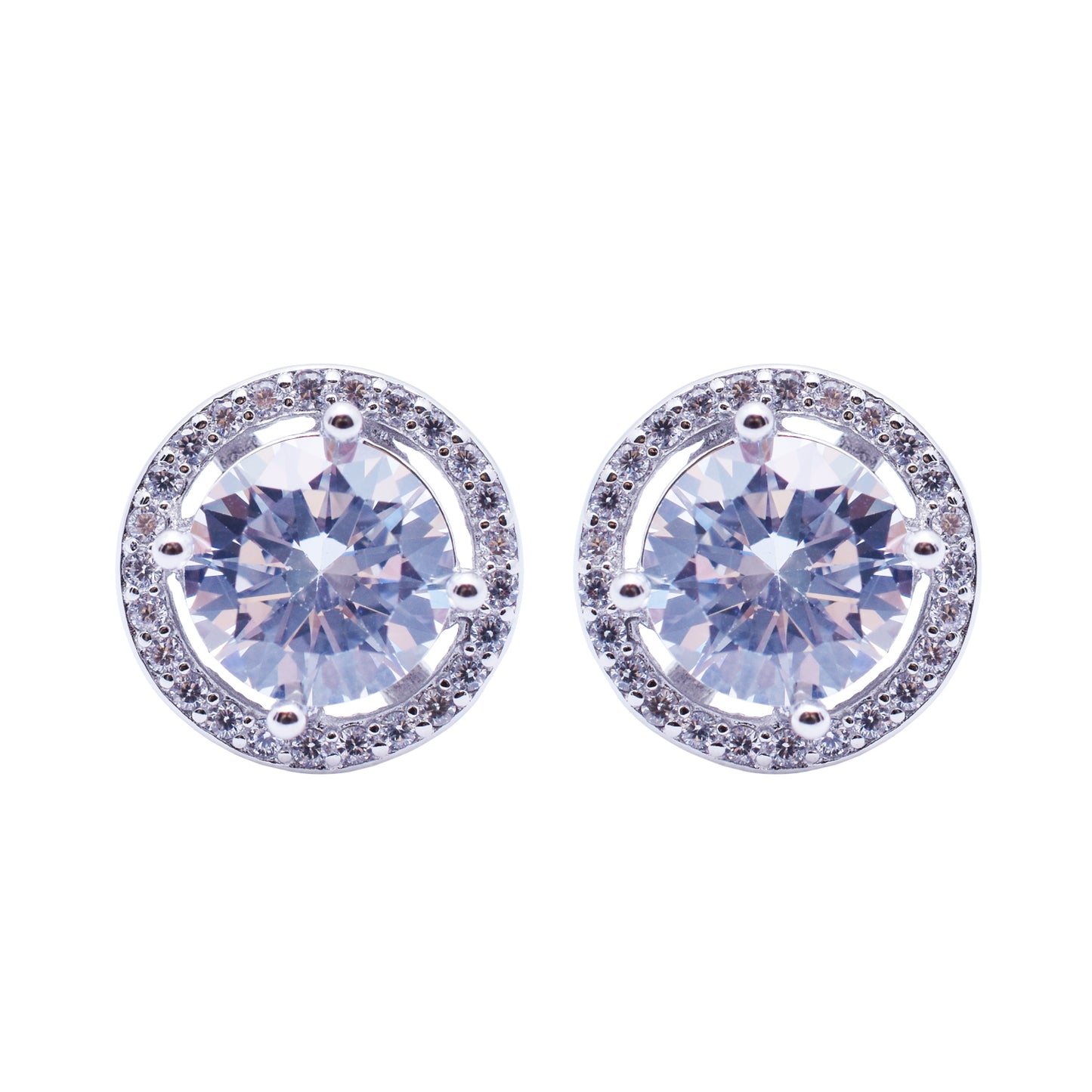 solitaire earring
