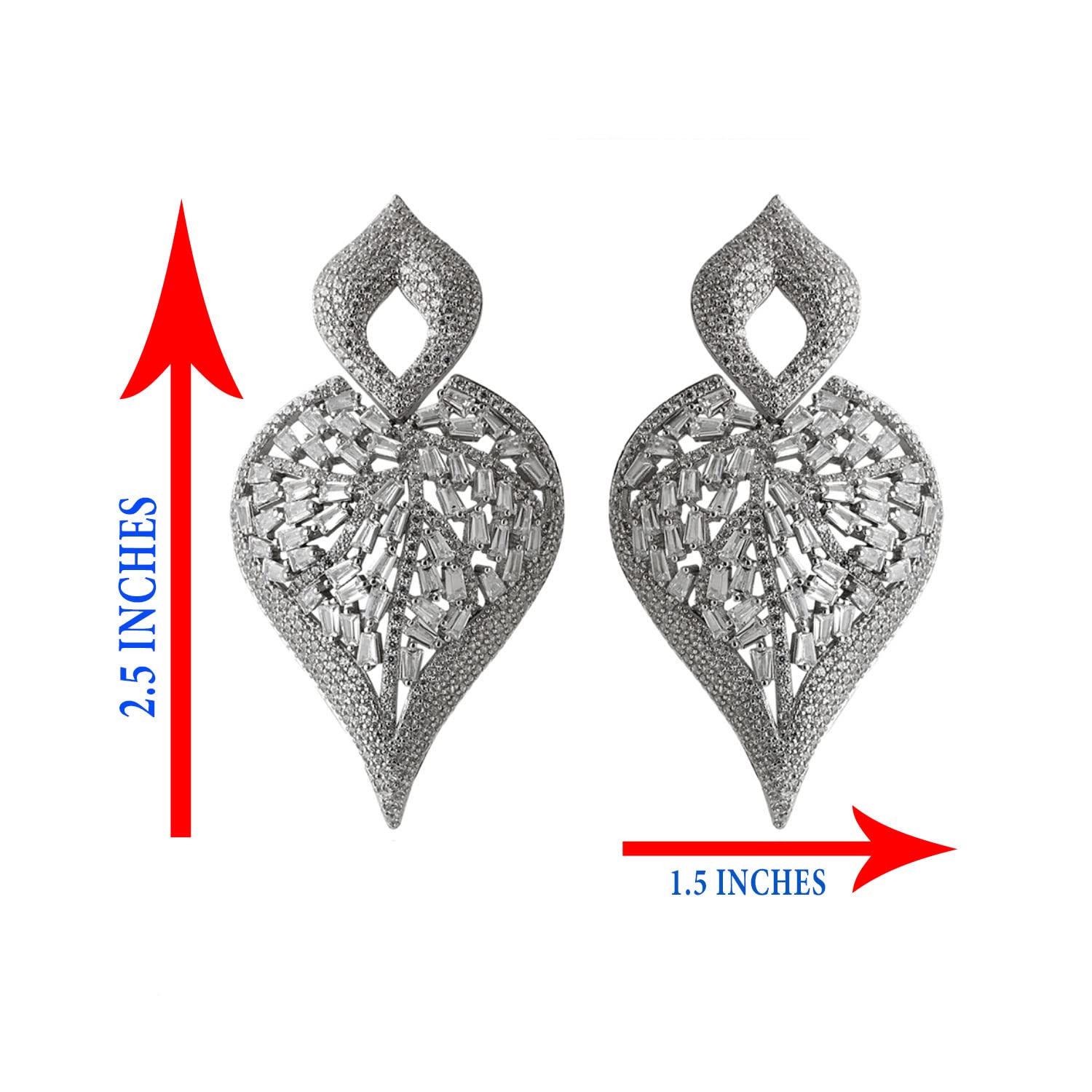 Big Leaf Shape Earring