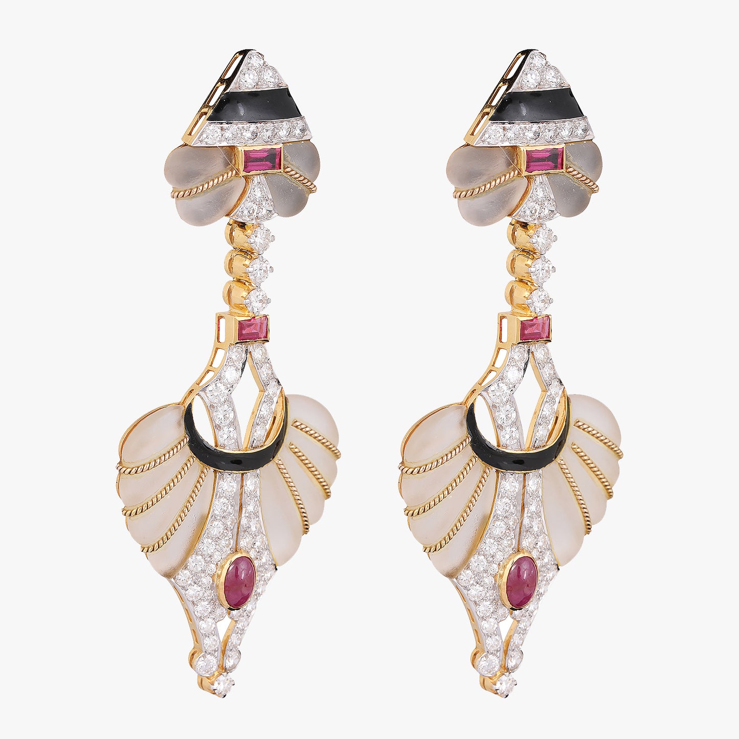 18k pure gold Earrings