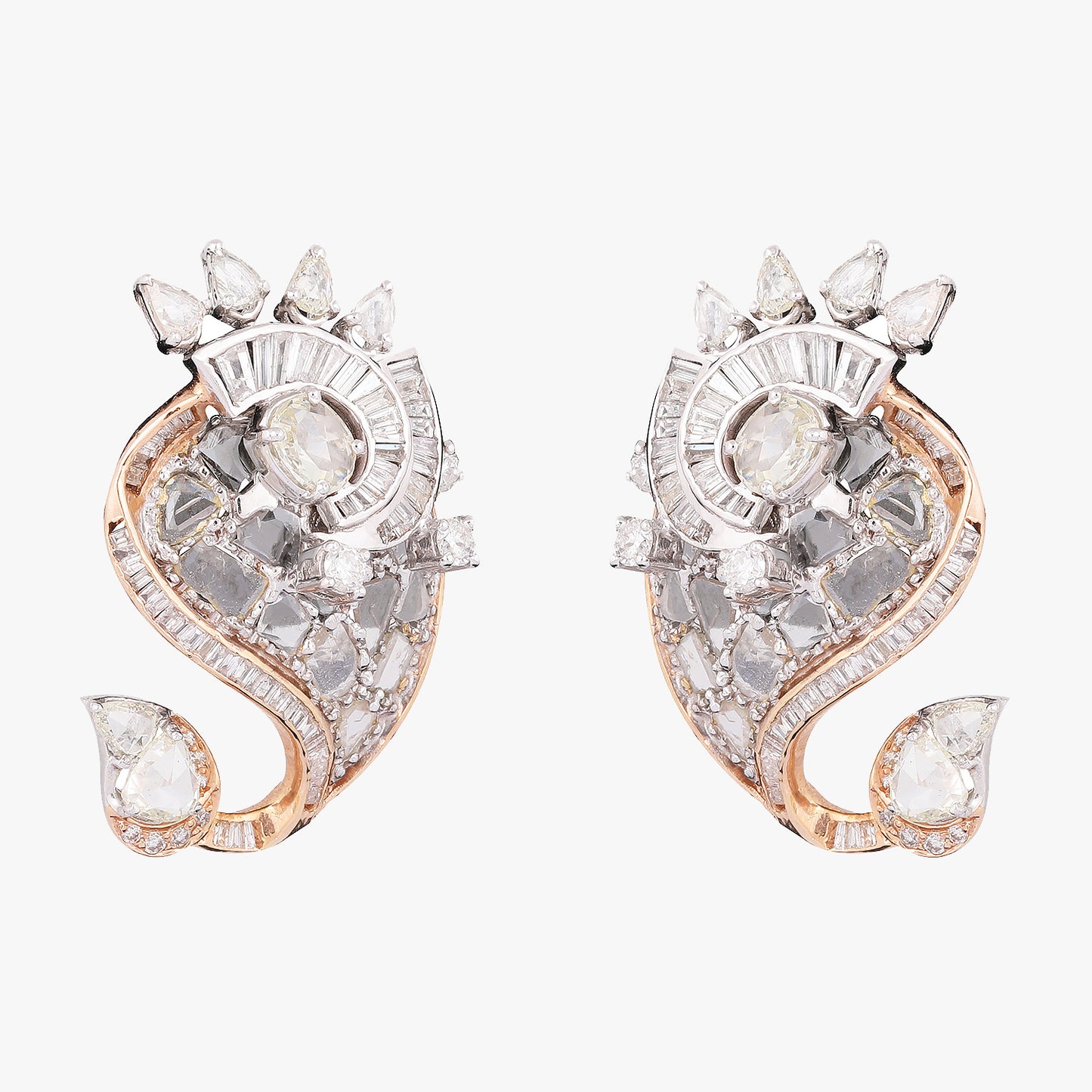 Natural Diamond Earrings