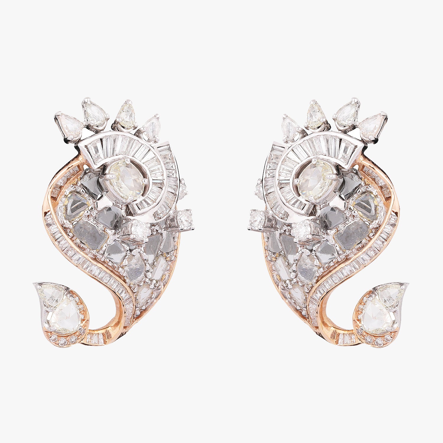 Natural Diamond Earrings