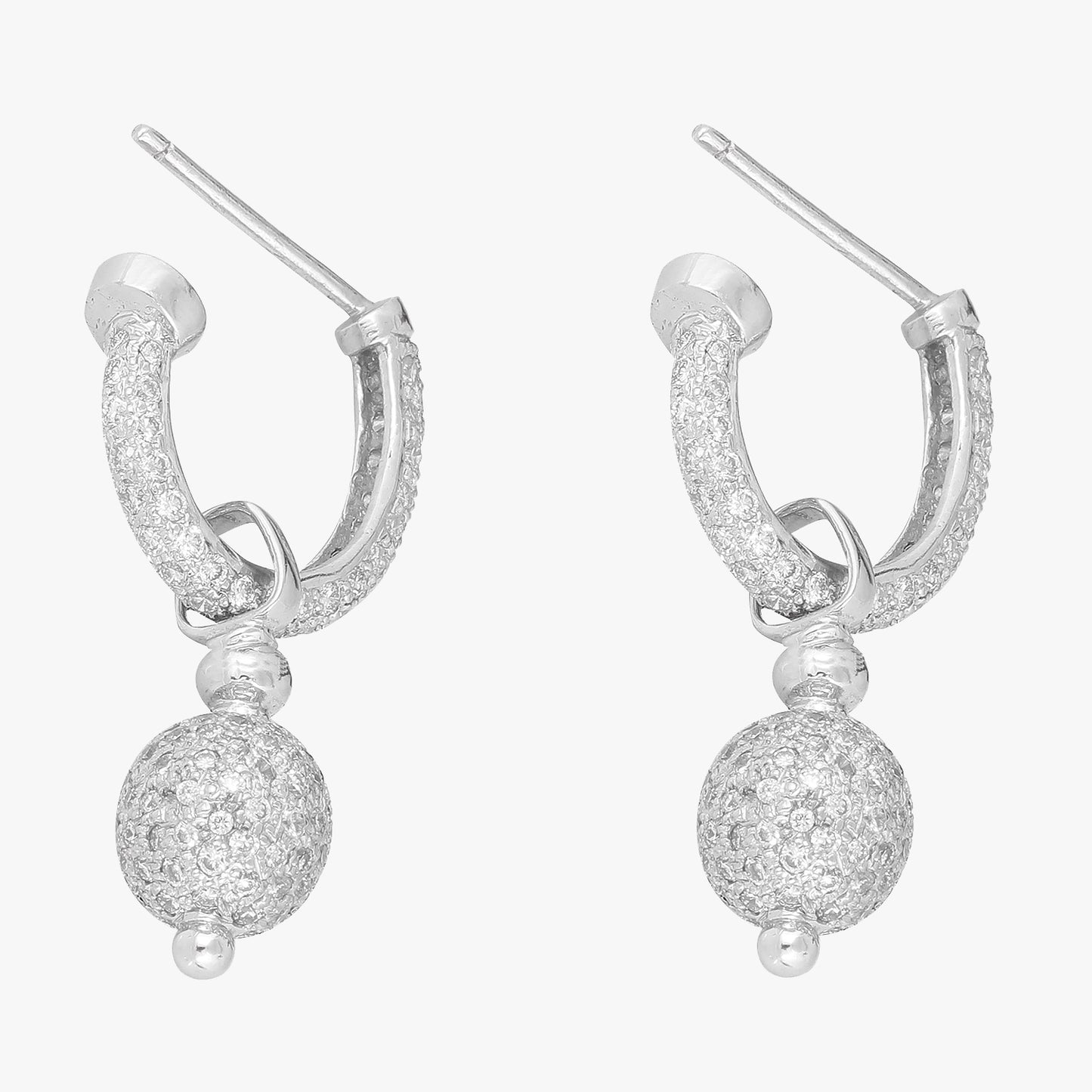 Natural Diamonds Earrings