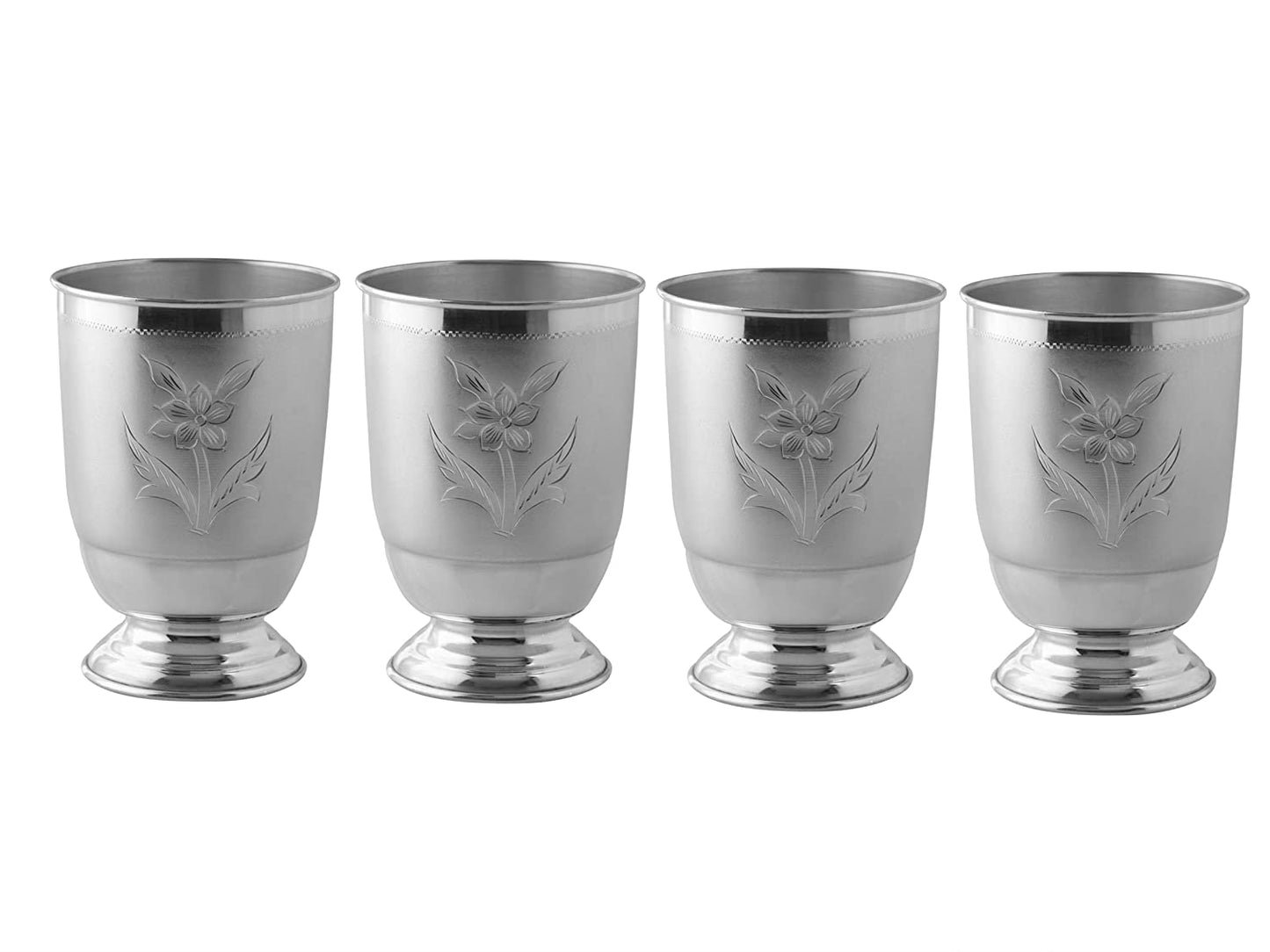 CaratCafe Pure Silver 925 Jug Glass Set for Everyday Use