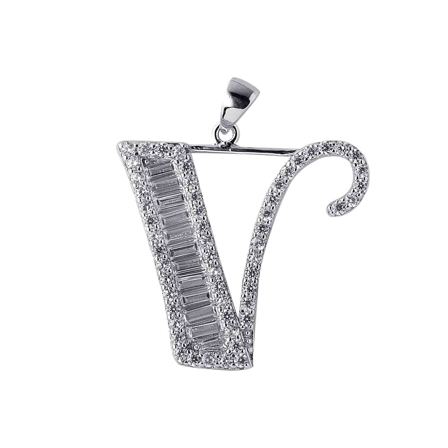 Alphabet shape pendant