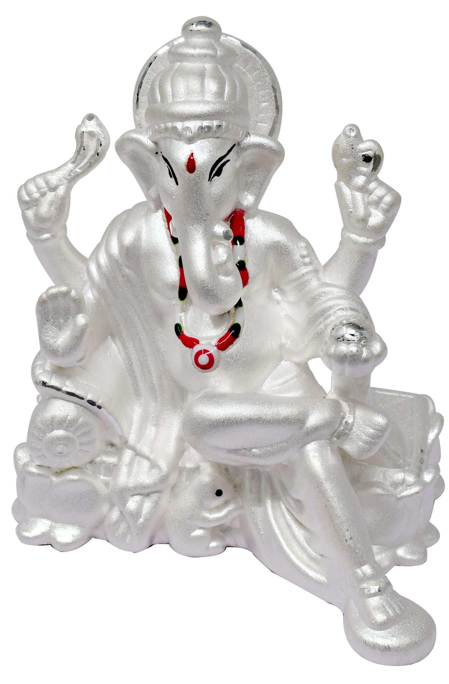Pure silver ganesh