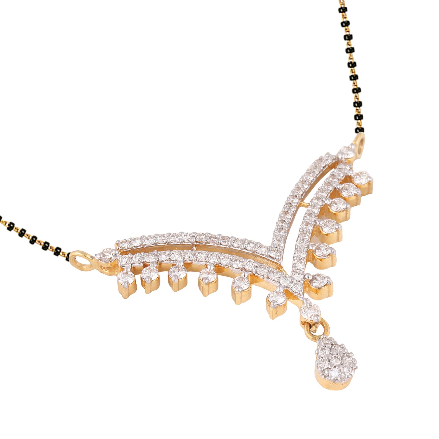 diamond mangalsutra