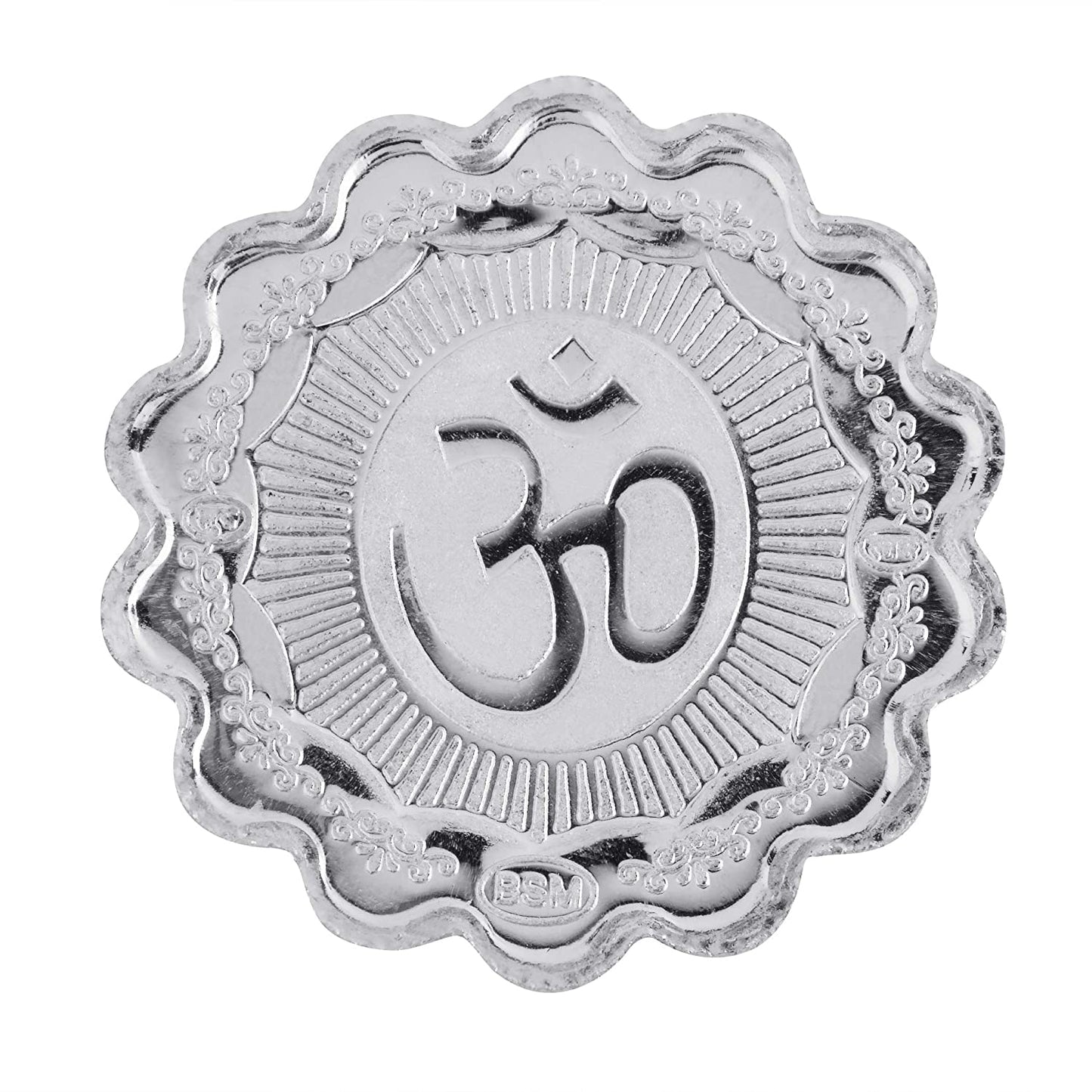 silver color coin