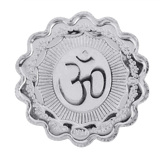 silver color coin