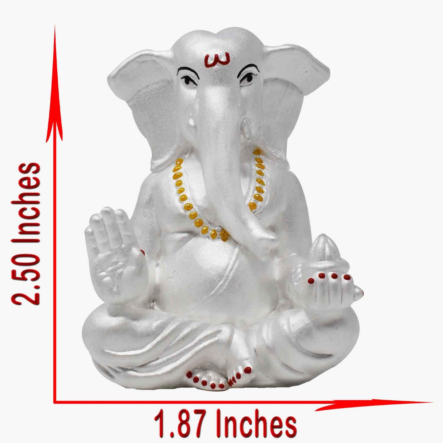 Silver ganesh for pooja