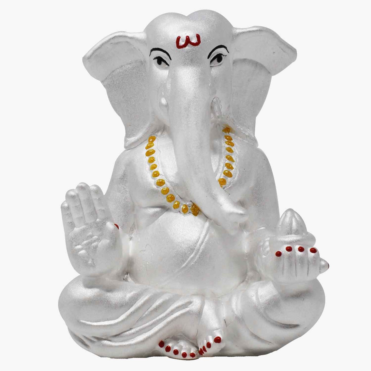 Silver ganesh idol