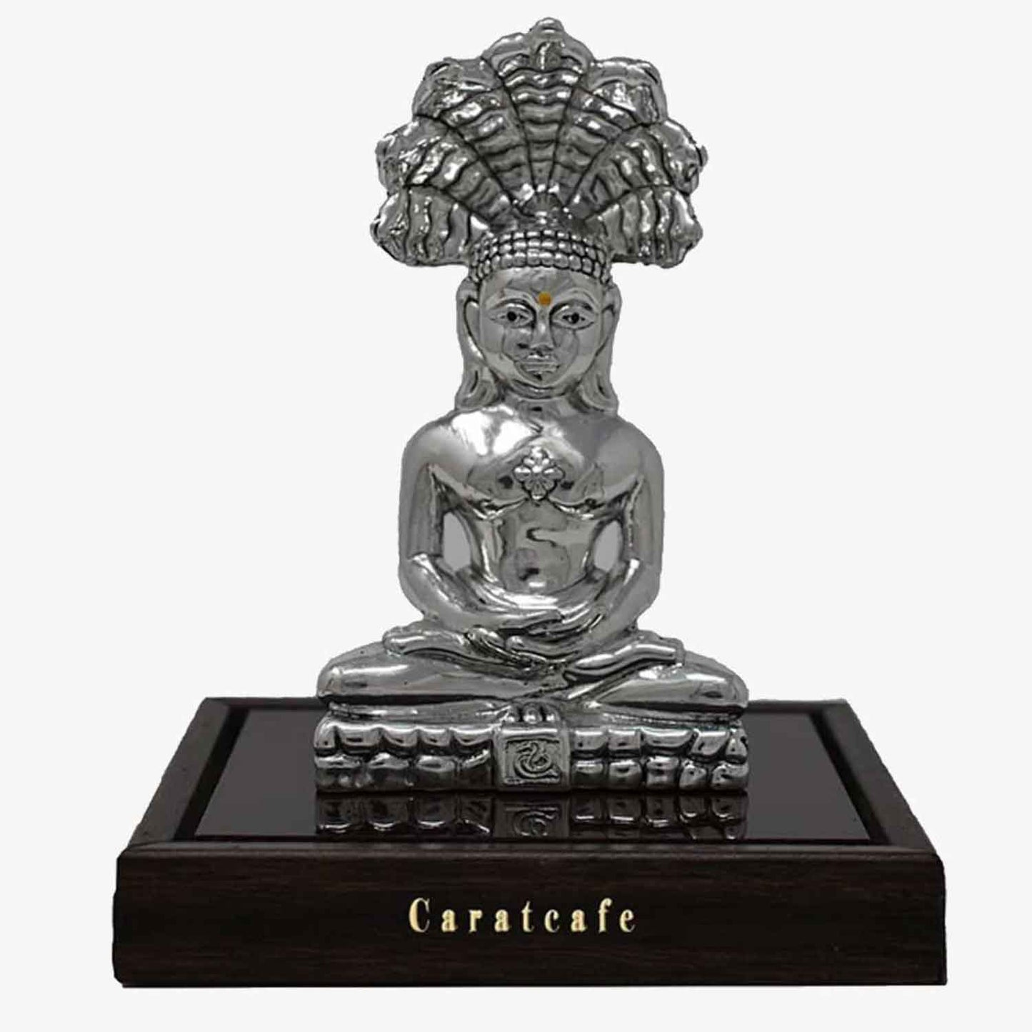 Silver parsavnath statue