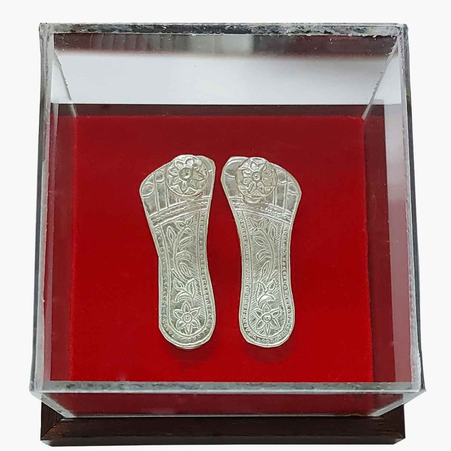 Silver laxmi paduka