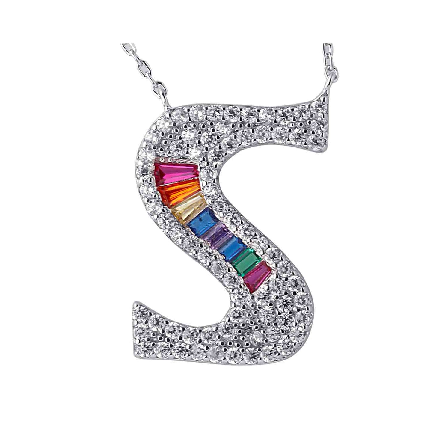 925 S Alphabet Pendant