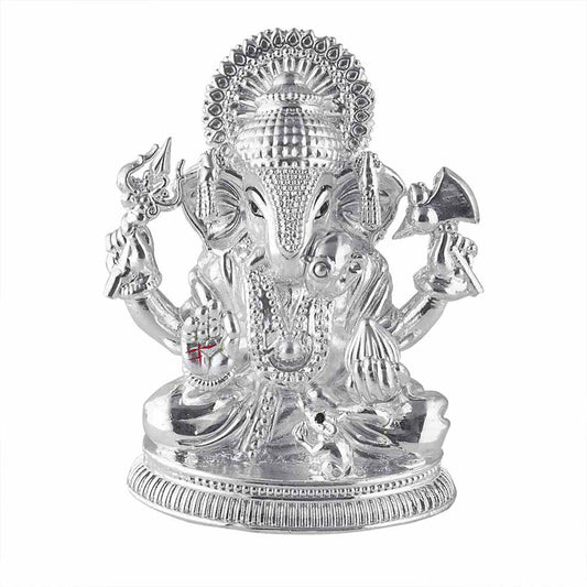 Pure Silver Dagdusheth Ganpati