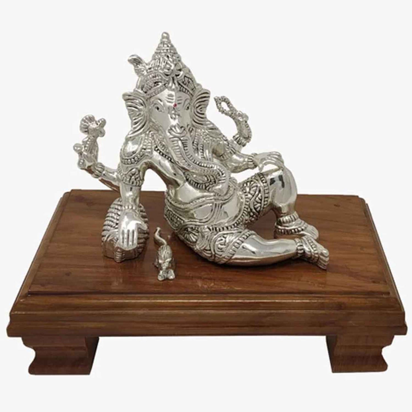 Silver ganpati for temple