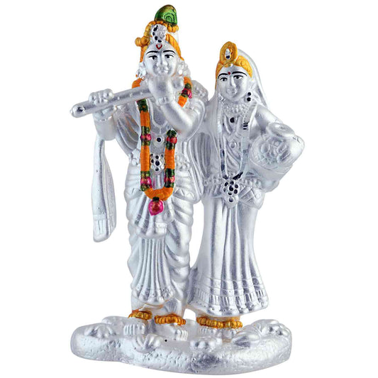 radha krishna statue