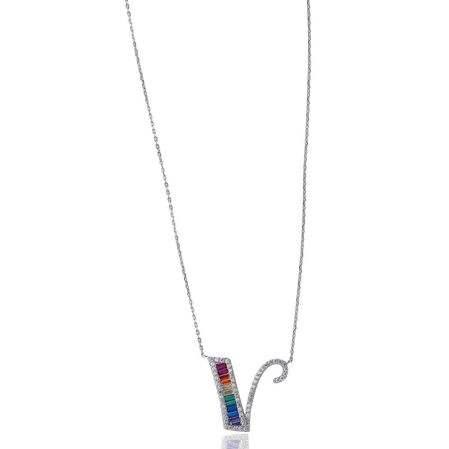 Silver Pendant and Chain