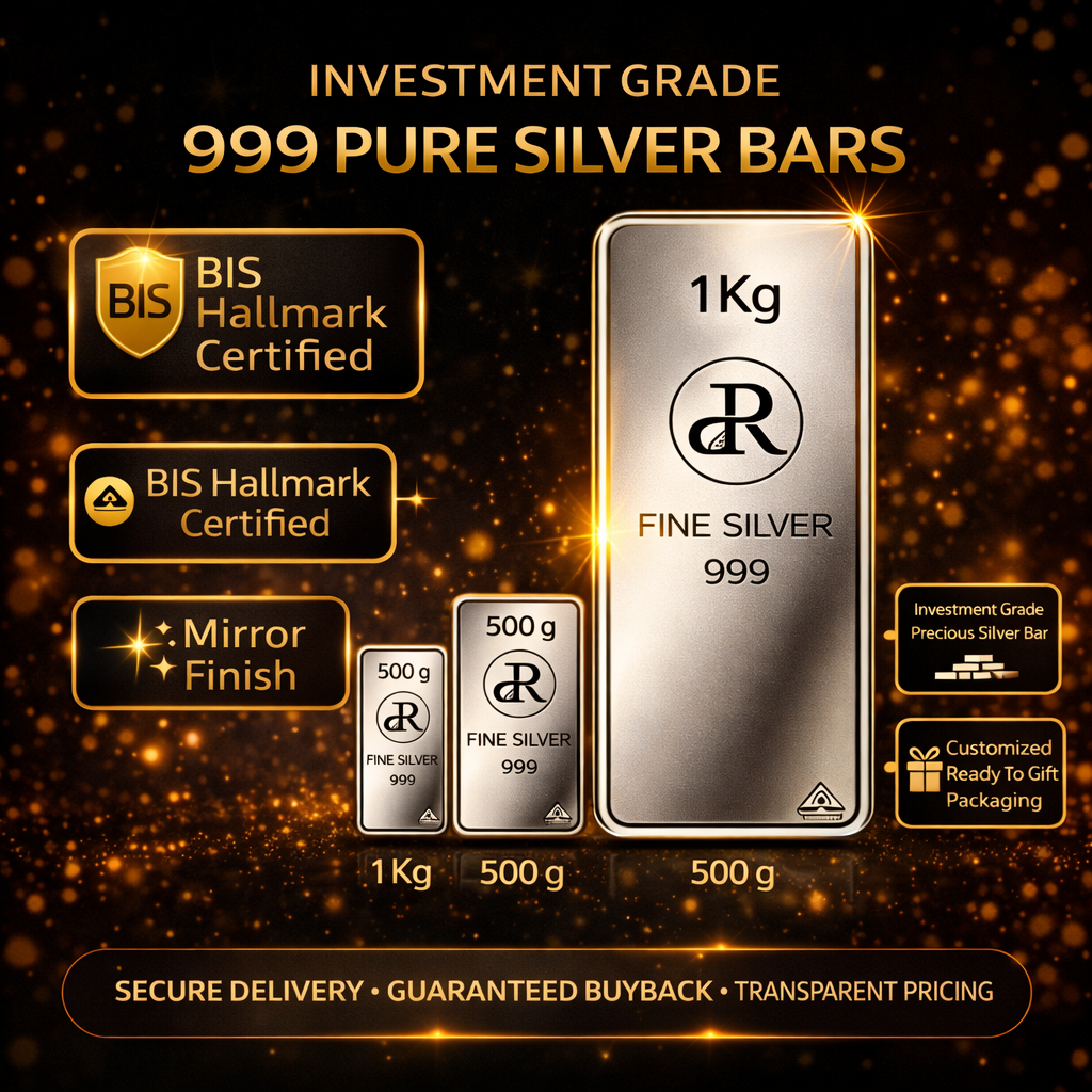 pure silver bars in different sizes