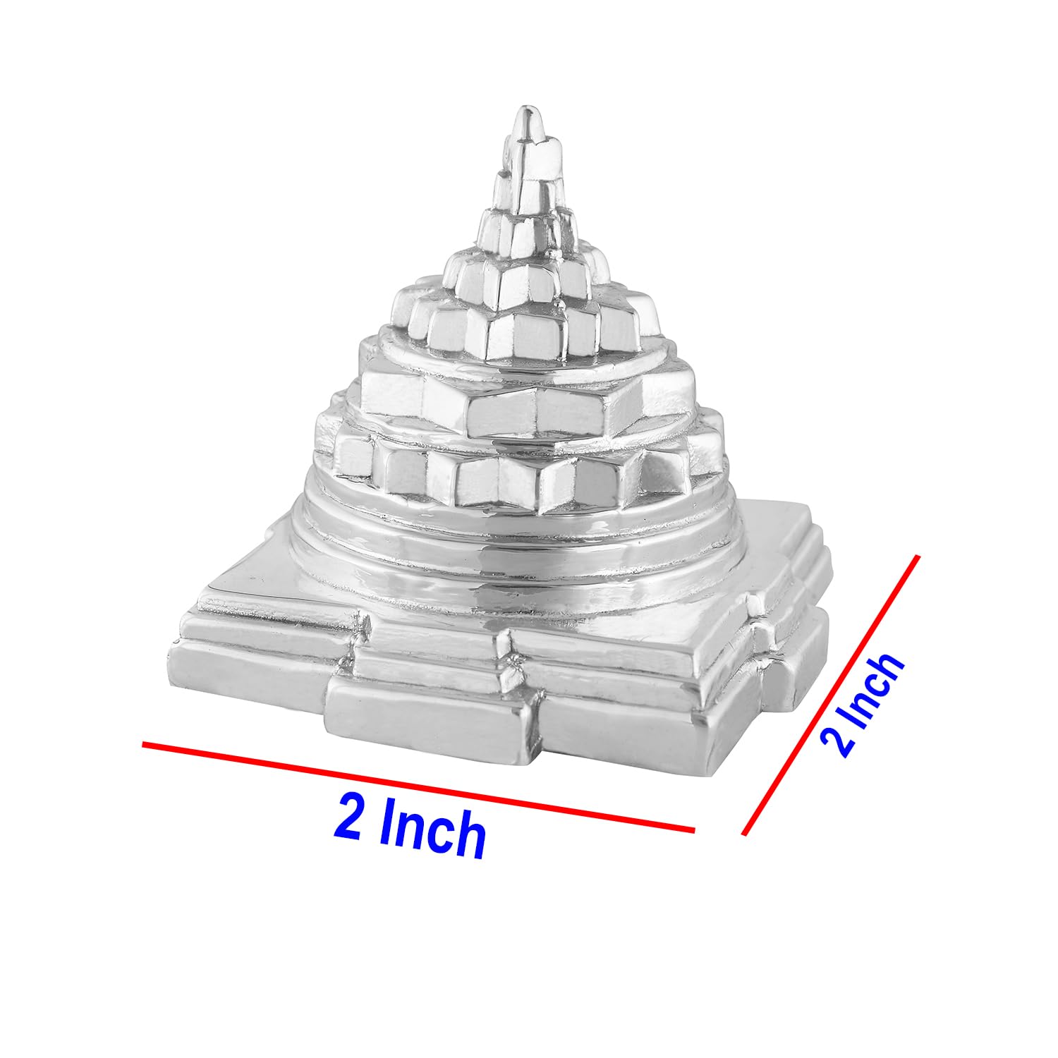 size of shri yantra