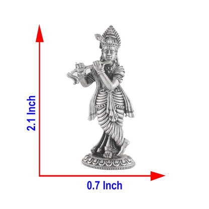 size of krishna idol