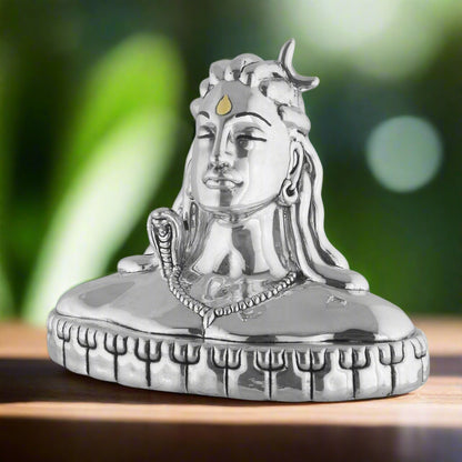 silver_bholenath_shankar_murti